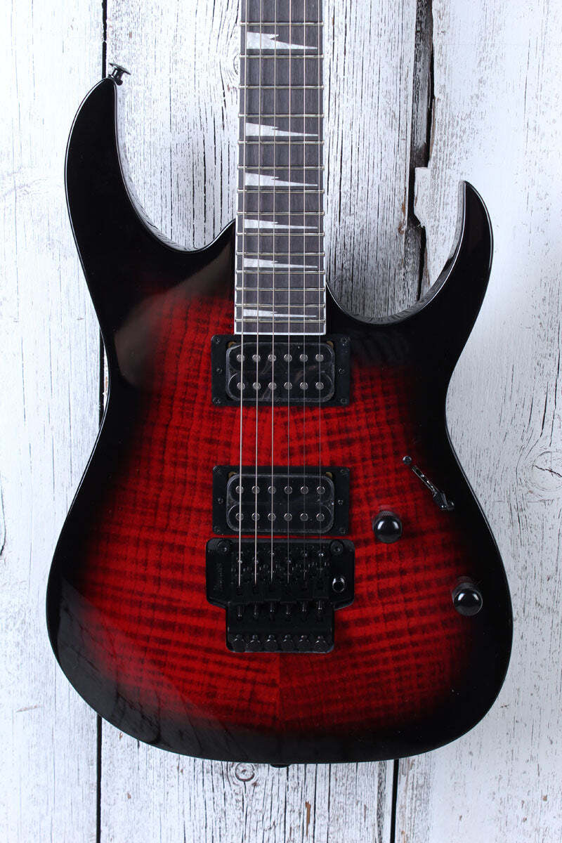 Ibanez Gio GRG320 Solid Body Electric Guitar Transparent Red Burst Finish