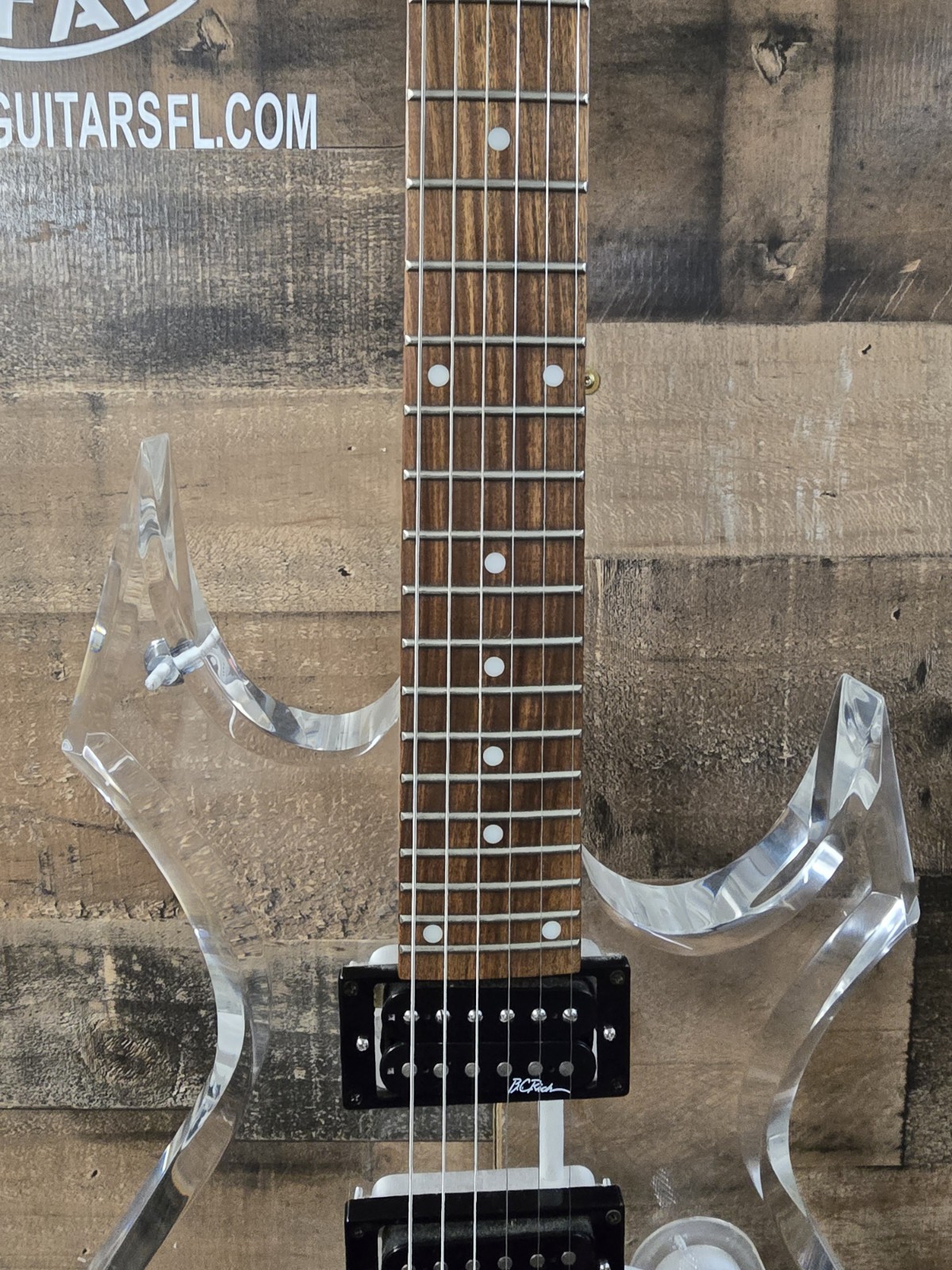 BC Rich Warlock Clear Acrylic #1
