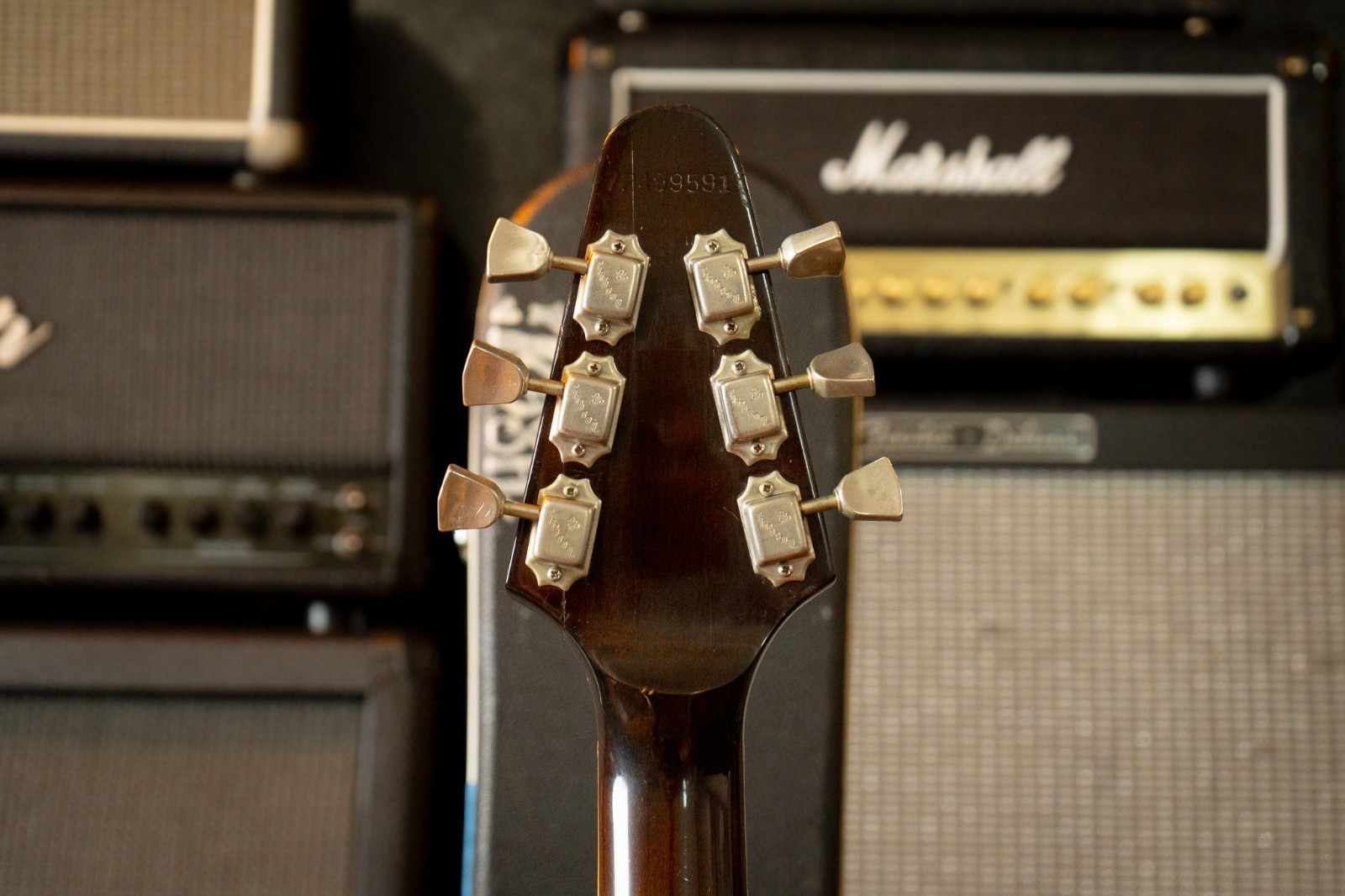 Gibson Marauder – 1979 – Walnut – Maple Fretboard – “Rare Dark Back Neck”