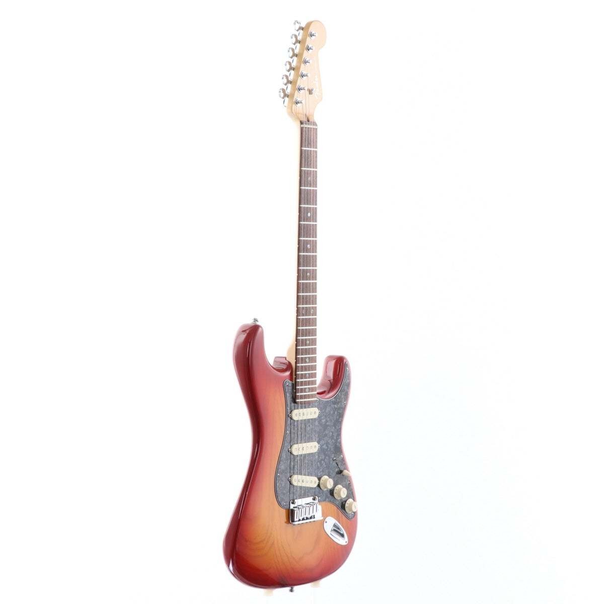 Fender American Deluxe Ash Stratocaster SCN S-1 Aged Cherry Sunburst (no260623)