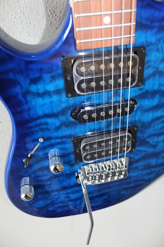 Brand New Ibanez Gio GRX70QAL Left Handed Electric Guitar – Transparent Blue