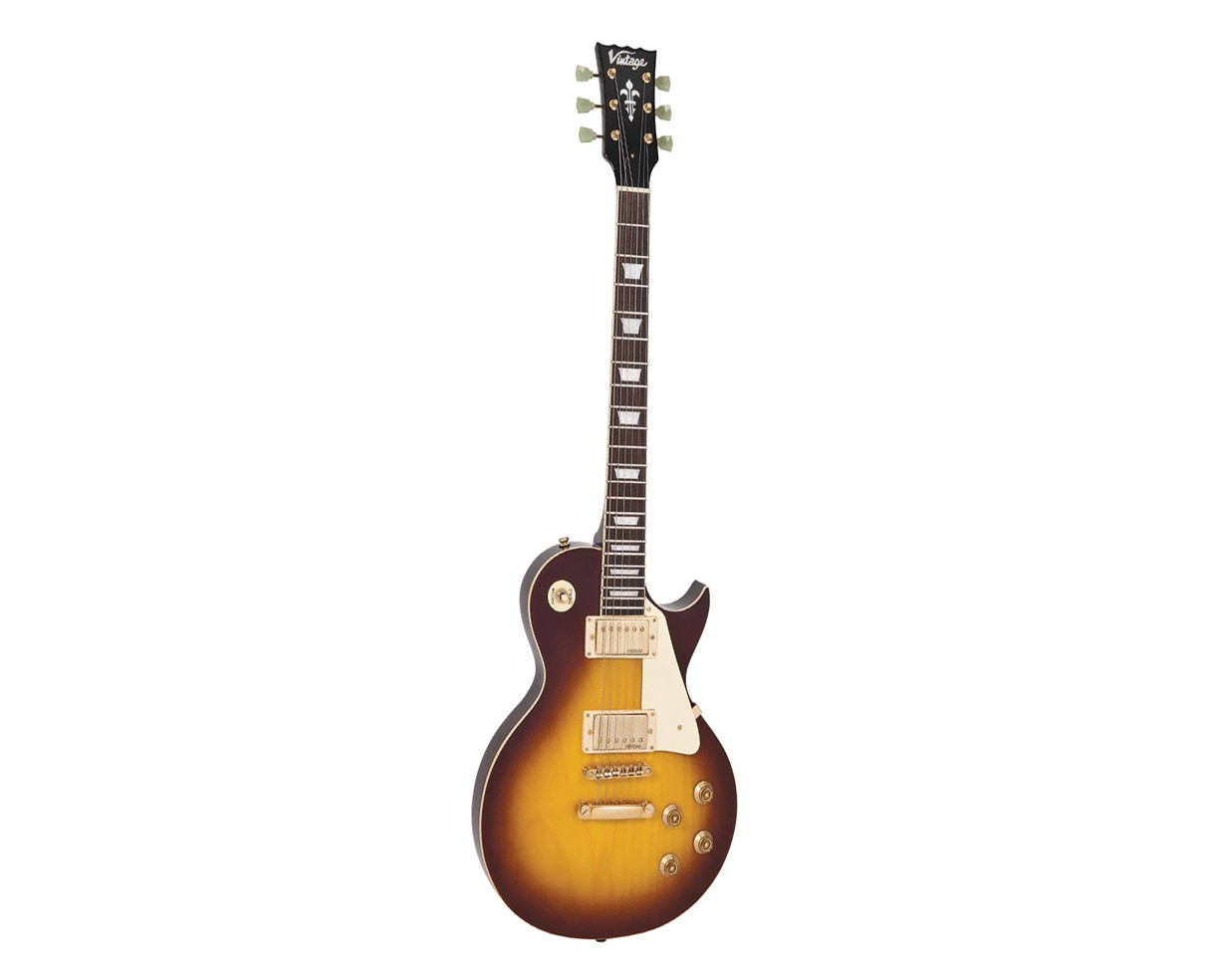 Vintage ReIssued Series V100 Electric Guitar – Tobacco Sunburst