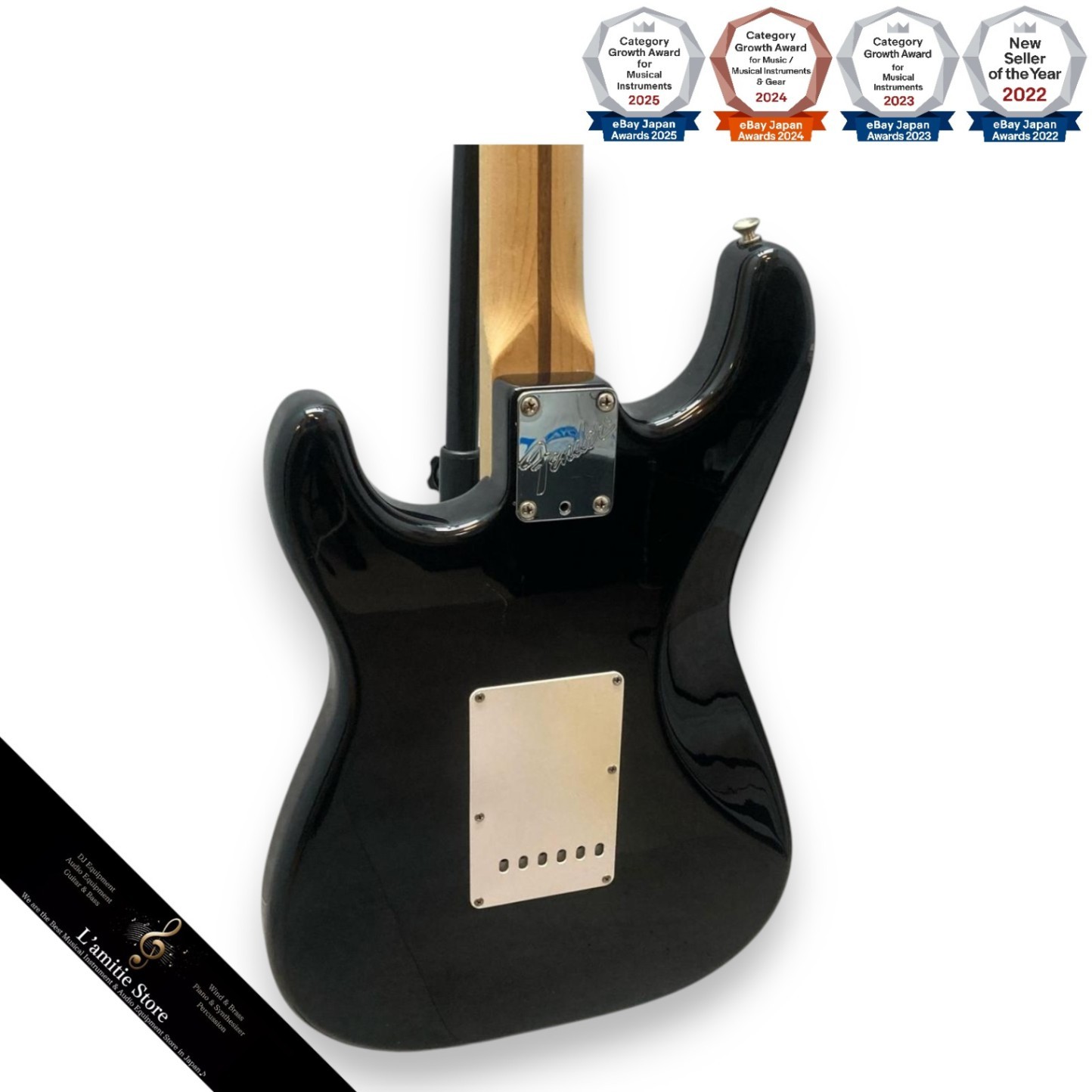 Fender Eric Clapton Blackie Stratocaster 1996 Signature Electric Guitar