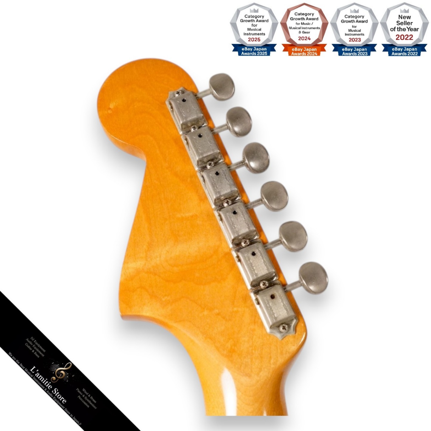Fender Jaguar 1965 Olympic White Electric Guitar 3.83kg Collectible