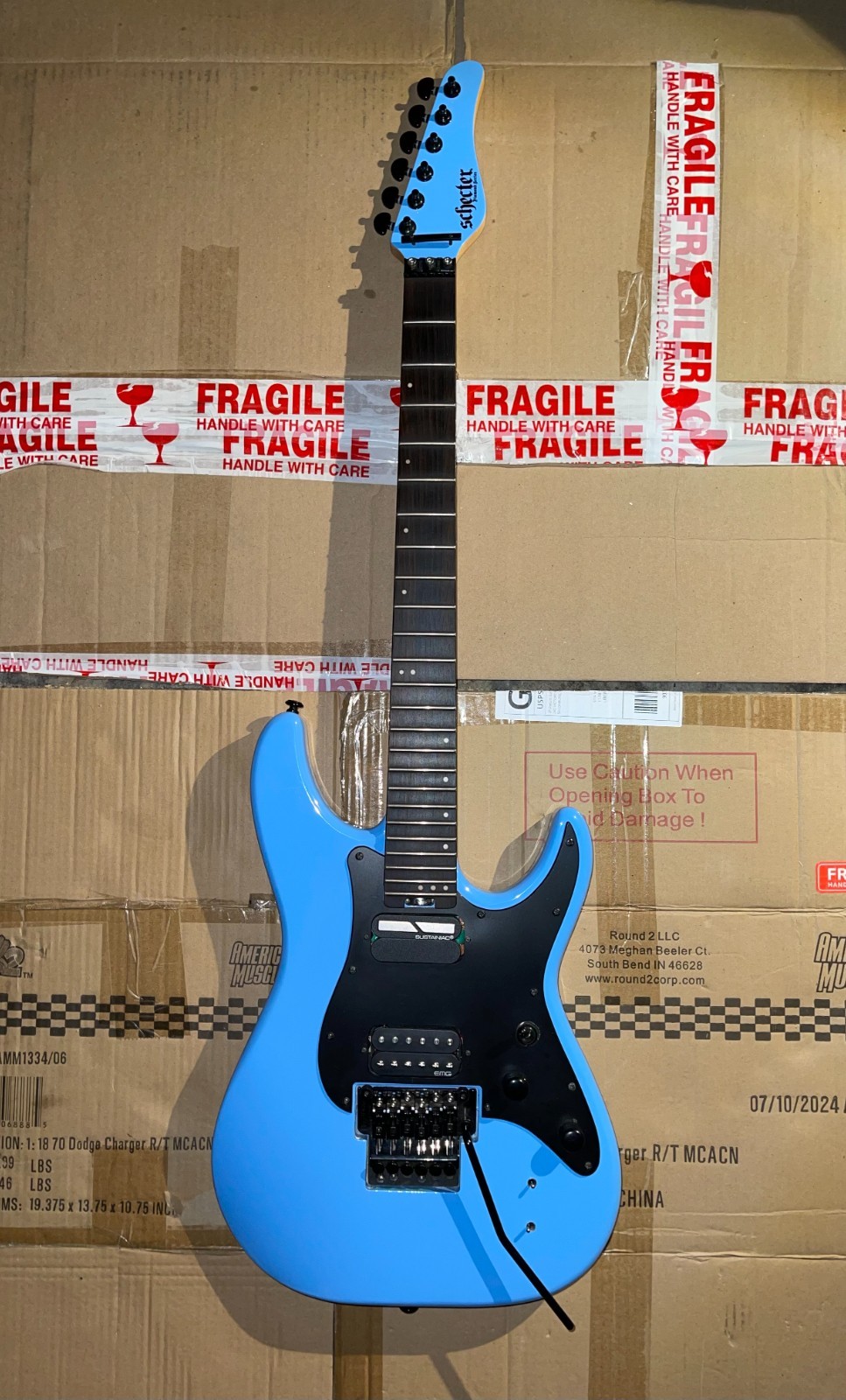 Schecter Sun Valley Super Shredder FR-S – Riviera Blue (Read Description)
