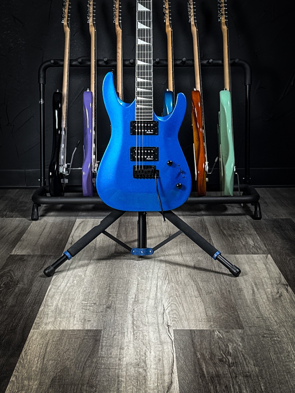 Jackson JS22 DKA Electric Guitar – Metallic Blue