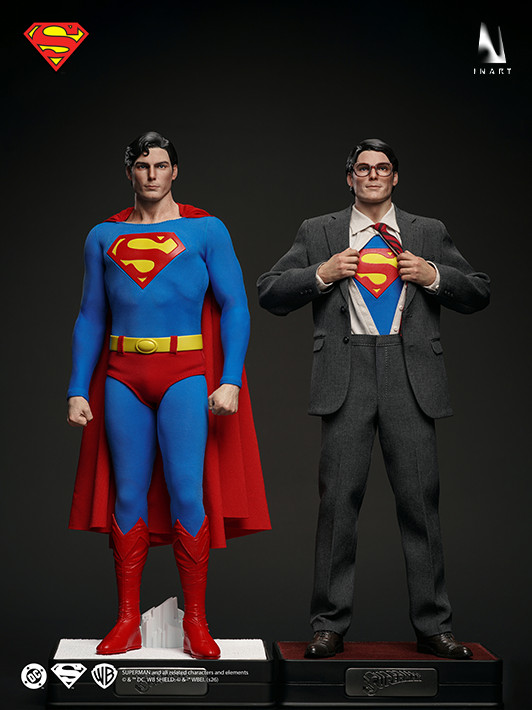US Seller**Inart Superman 1978 Premium version 2 figure set Presale