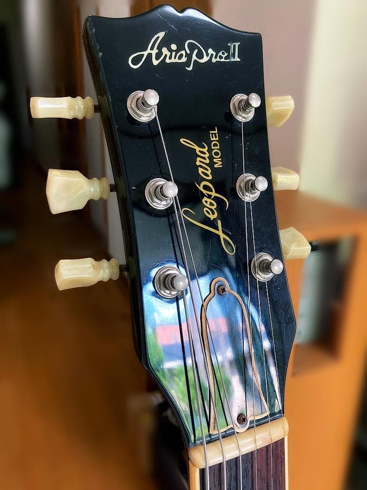 Aria Pro II LS Leopard Aria Pro 2 Les Paul Type Safe packing!
