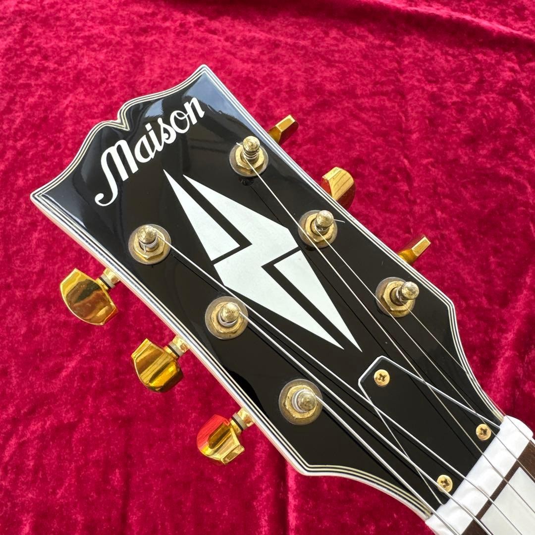 Maison Les Paul Custom LPC White Guitar