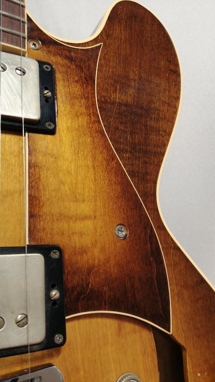 Heritage H-540 Sunburst Made in USA 1996 Semi Hollow Body Electric Guitar