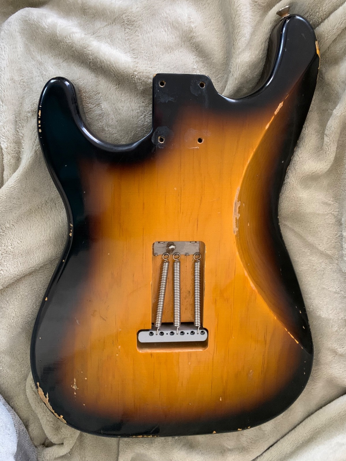 Relic 1960’s style Fender Stratocaster MJT Body and Fender USA parts