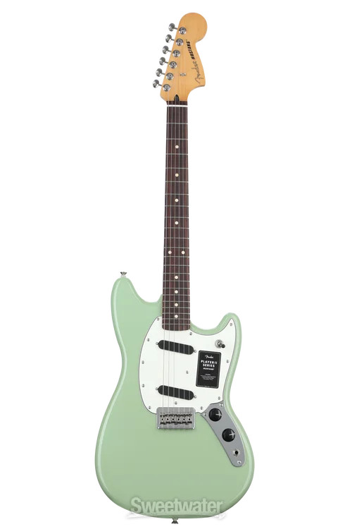 Fender Player II Mustang – Birch Green with Rosewood Fingerboard