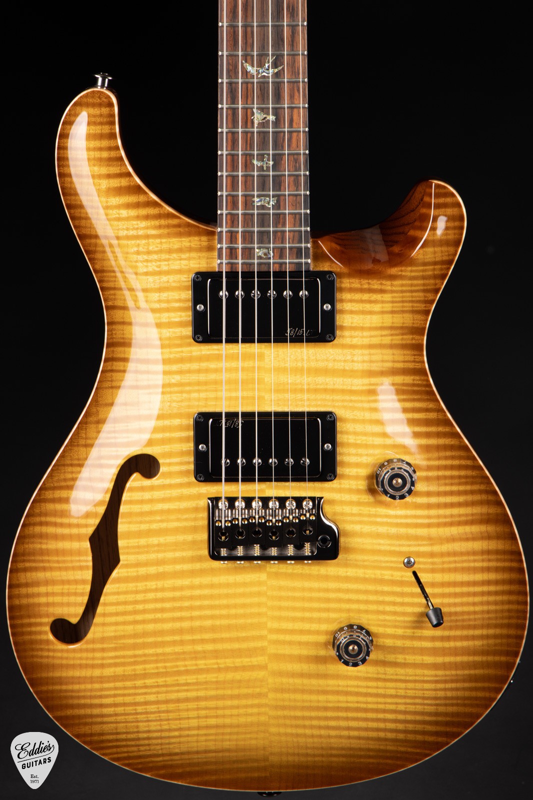 PRS EG Wood Library Custom 24 Semi-Hollow Swamp Ash