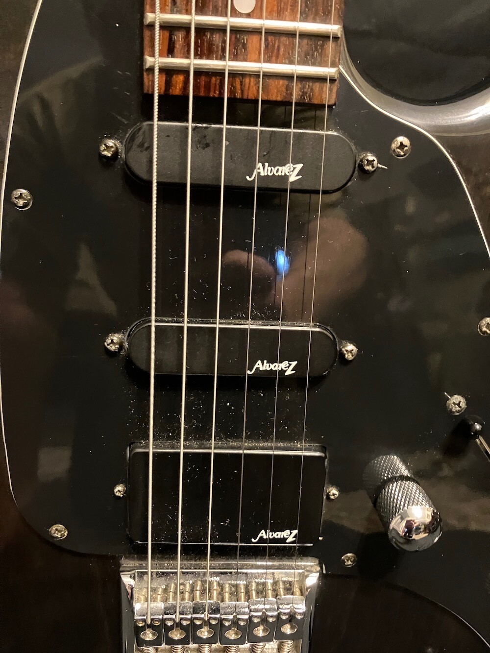 Alvarez Dan Armstrong Model Electric Guitar See Through Grey H/S/S W/Case