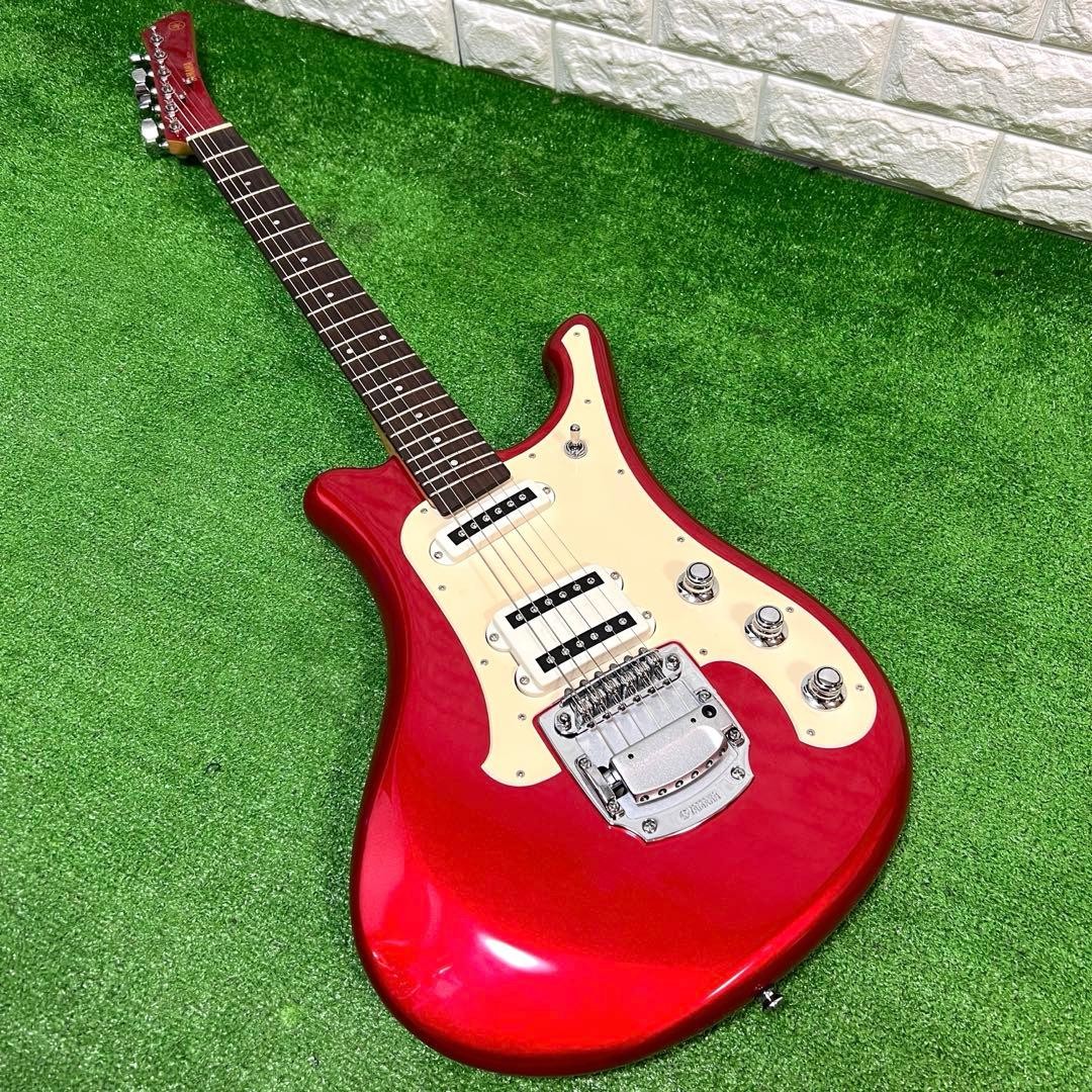 YAMAHA SGV-300 Electric Guitar Red Tested Working Japan Vintage 6String