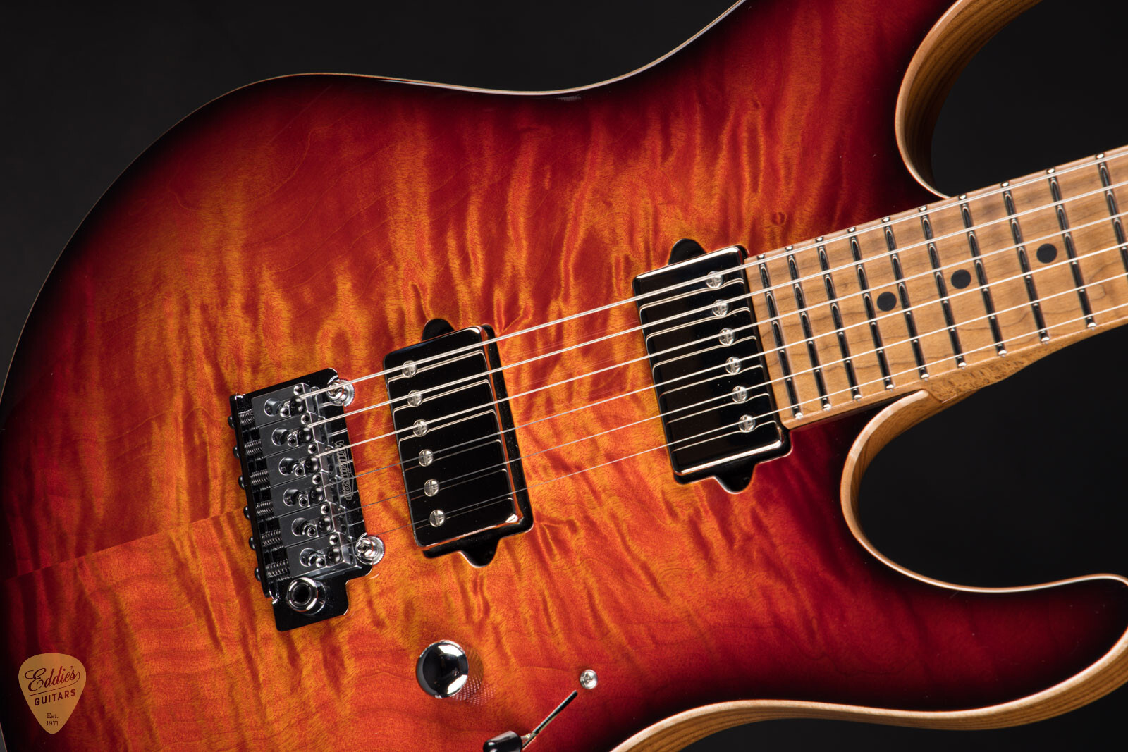 Suhr Modern Quilt Roasted – Inferno Burst #85920