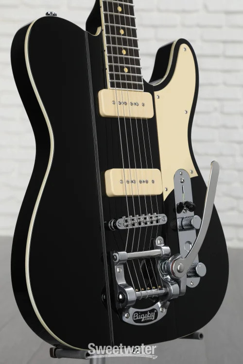 Reverend Greg Koch Gristle 90 Solidbody Electric Guitar – Midnight Black