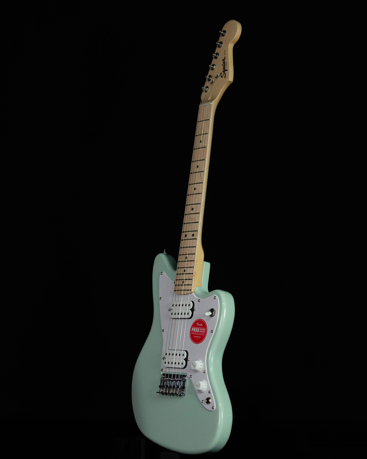 Squier Mini Jazzmaster HH, Maple FB, Surf Green