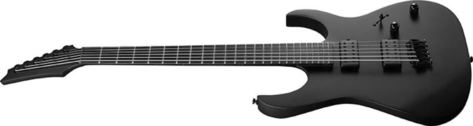 Ibanez RGRTBB21 Iron Label Baritone Guitar Black Flat B-Stock