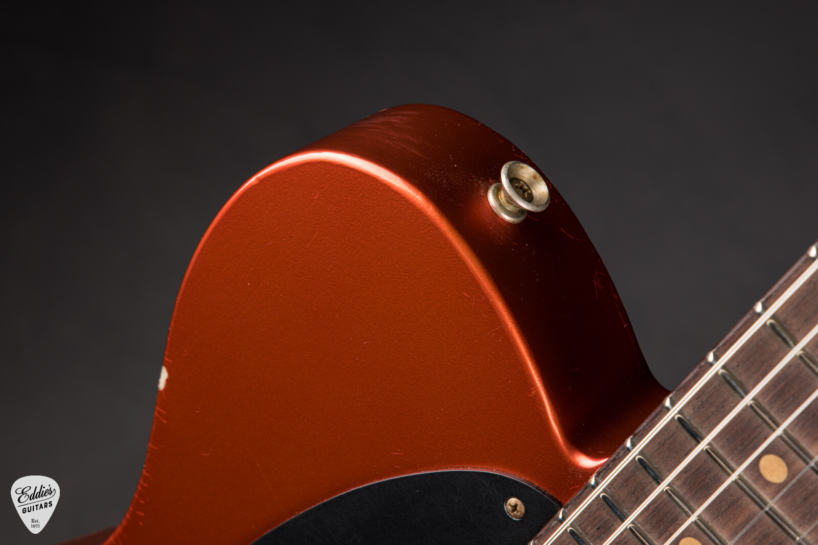 Fender Custom Shop 1960 Tele Custom Relic – Super Aged Candy Tangerine #CZ552385