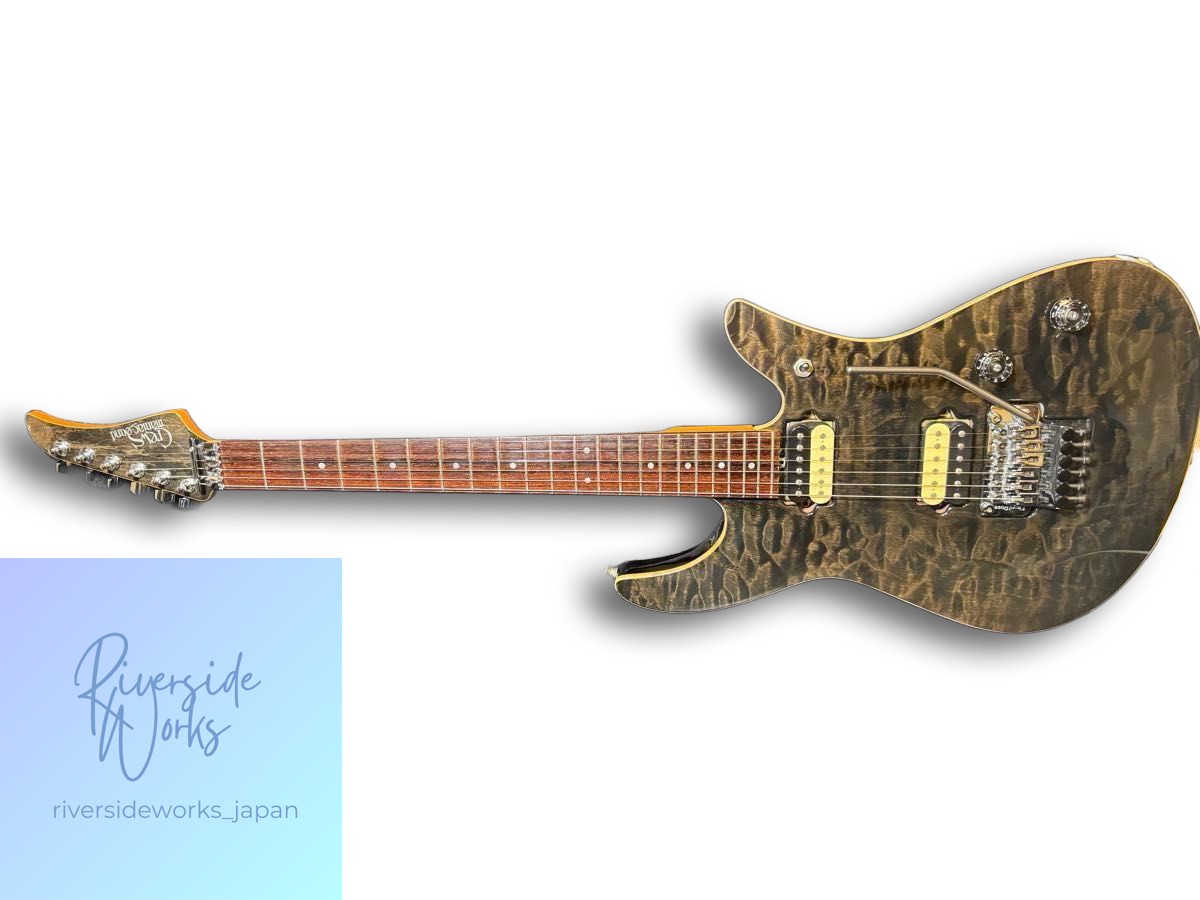 Crews Maniac Sound Ab’s Jacaranda Fretboard Floyd Rose
