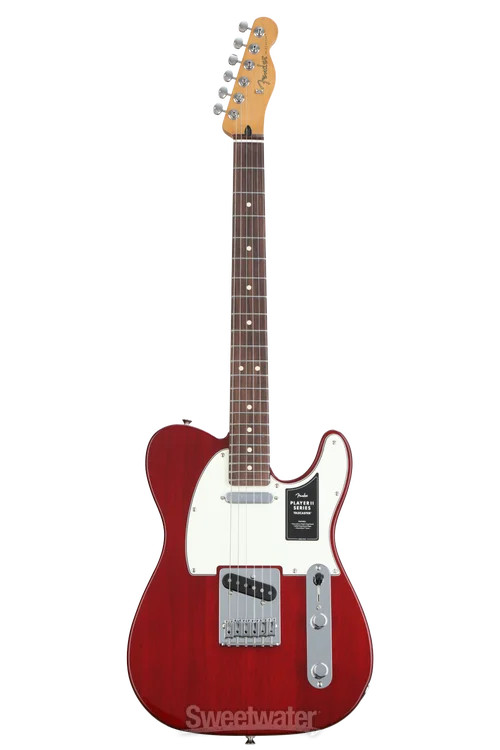 Fender Player II Telecaster Electric Guitar – Transparent Cherry with Rosewood