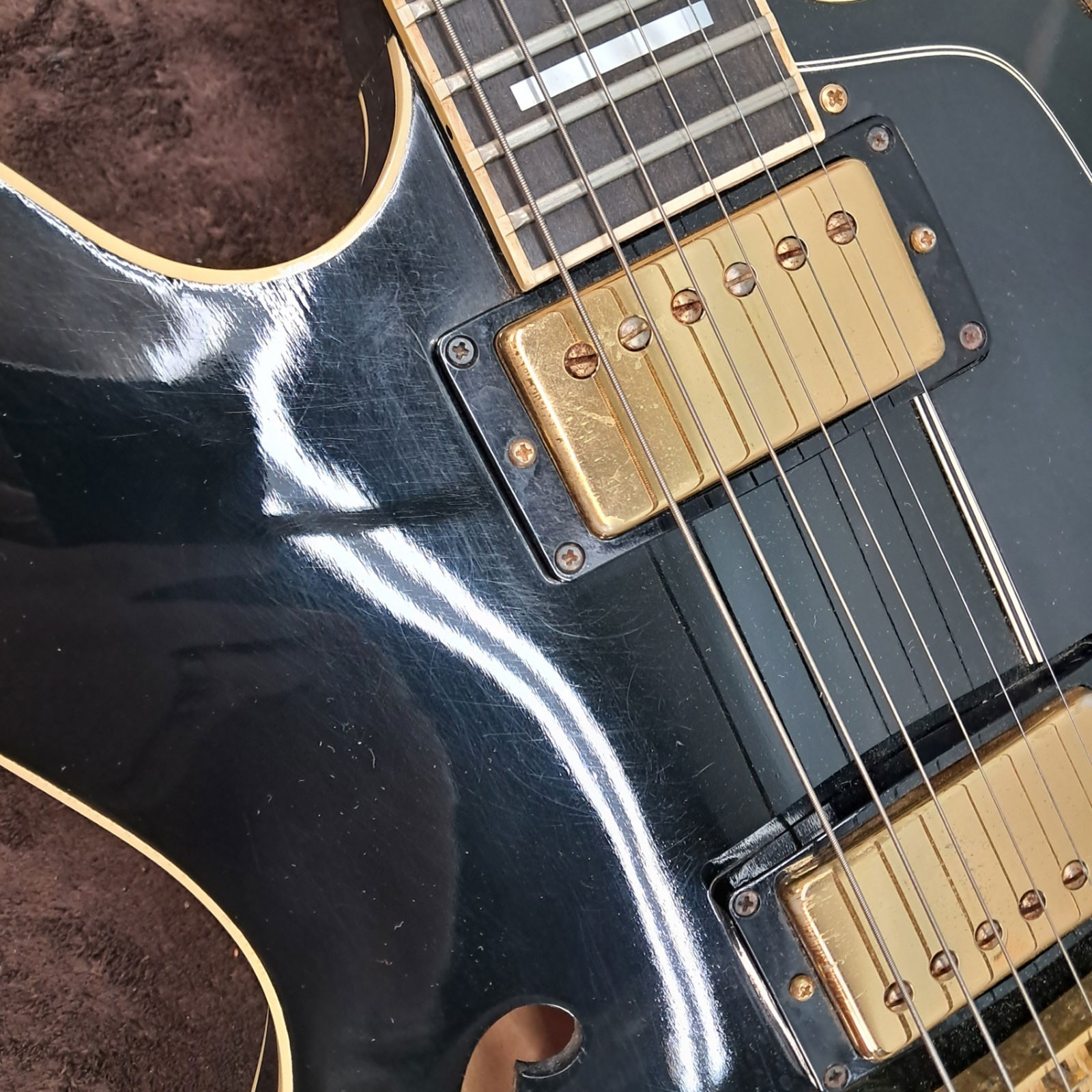 Gibson 1979 ES-347TD Ebony w/OHSC (014) USED