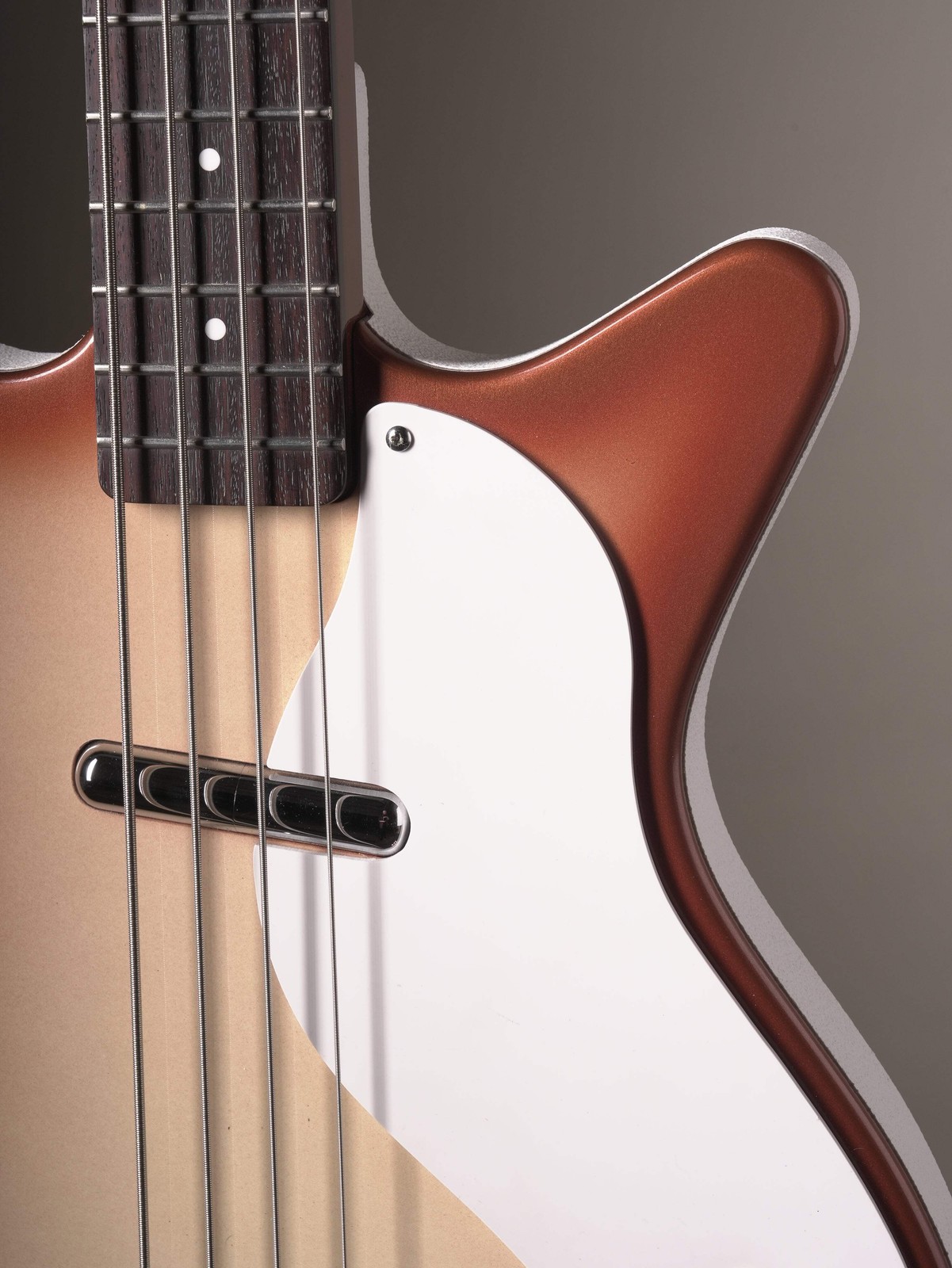 Danelectro ’59DC Long Scale Electric Bass – Copper Burst