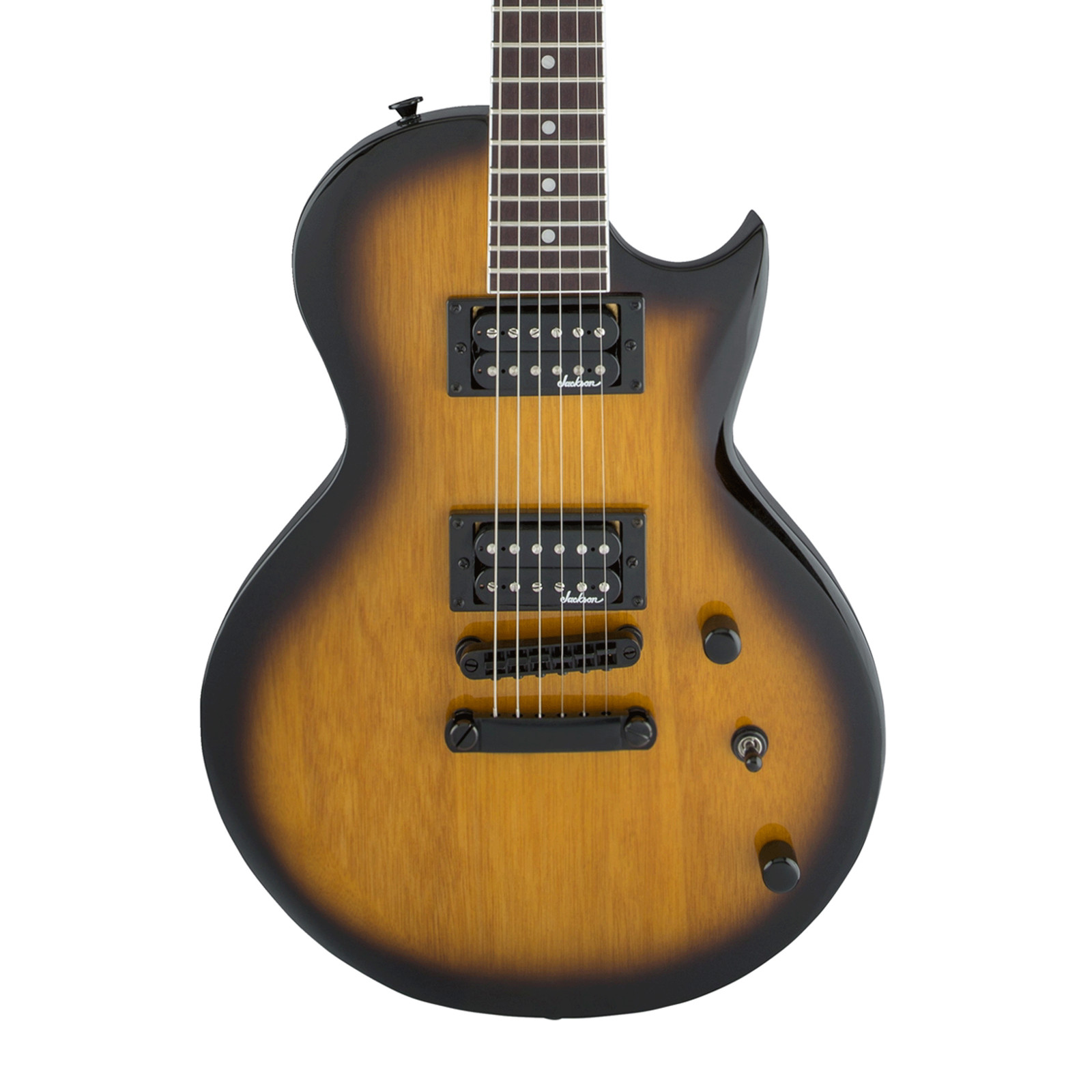 Used Jackson JS Series Monarkh SC JS22 Amaranth FB Tobacco Burst