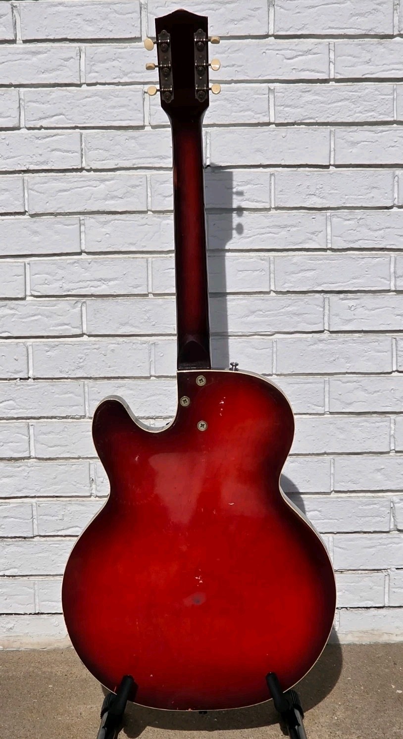 1964 Airline H54 Hollow-Body Electric Guitar w/Bag! -LL