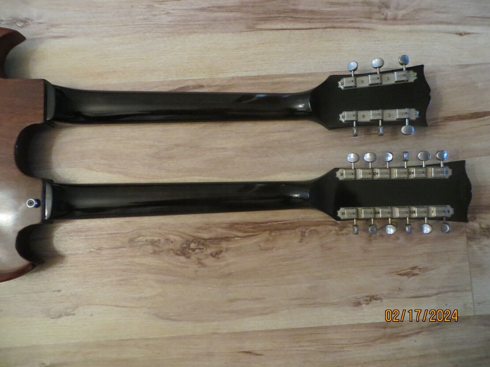 1978 Gibson EDS-1275 Double-Neck Walnut Electric Guitar w/ Original Case
