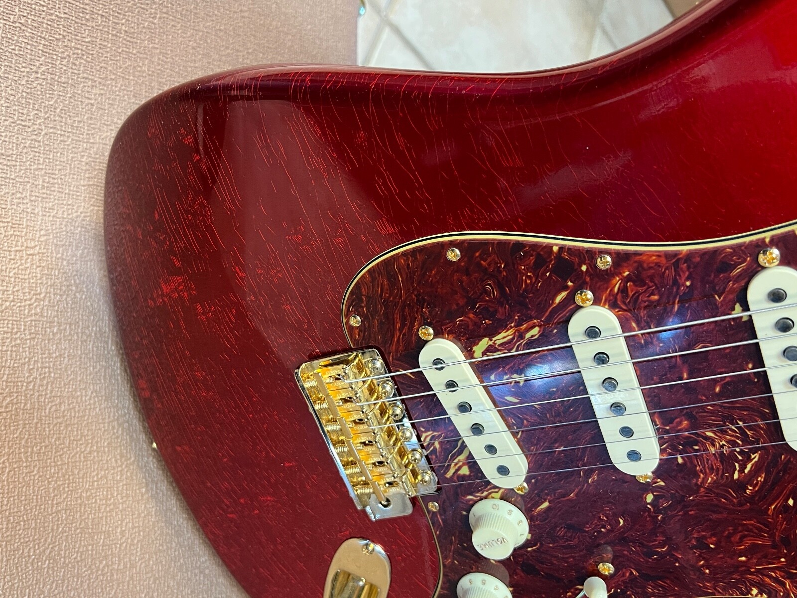2023 Fender Custom Shop LTD 62 Stratocaster Closet Classic Aged Candy Apple Red