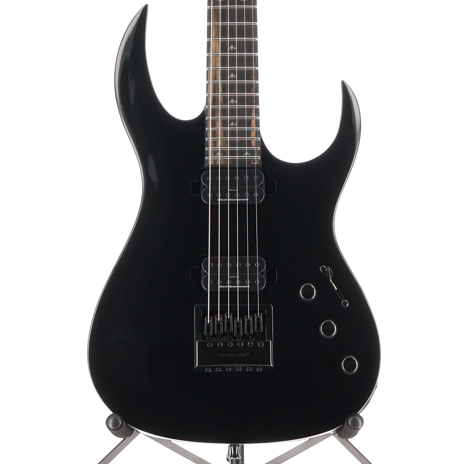 BC Rich Shredzilla Prophecy Archtop, Evertune, Gloss Black (BB8)(60361) (60361)