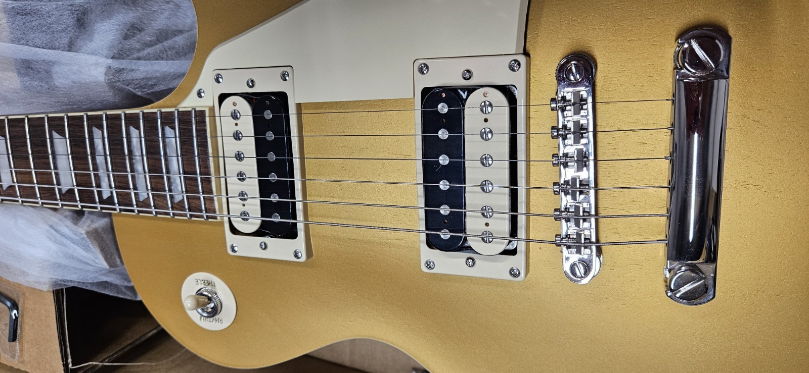 Les Paul Epiphone GOLD TOP Tr Pro IV Limited Edition Electric Guitar OpenBox New
