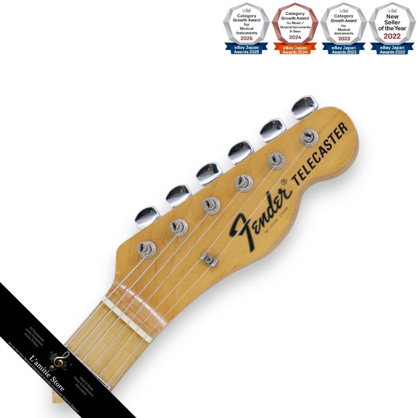 Fender Telecaster ’68 with Bigsby Tremolo Maple Fingerboard Electric Guitar