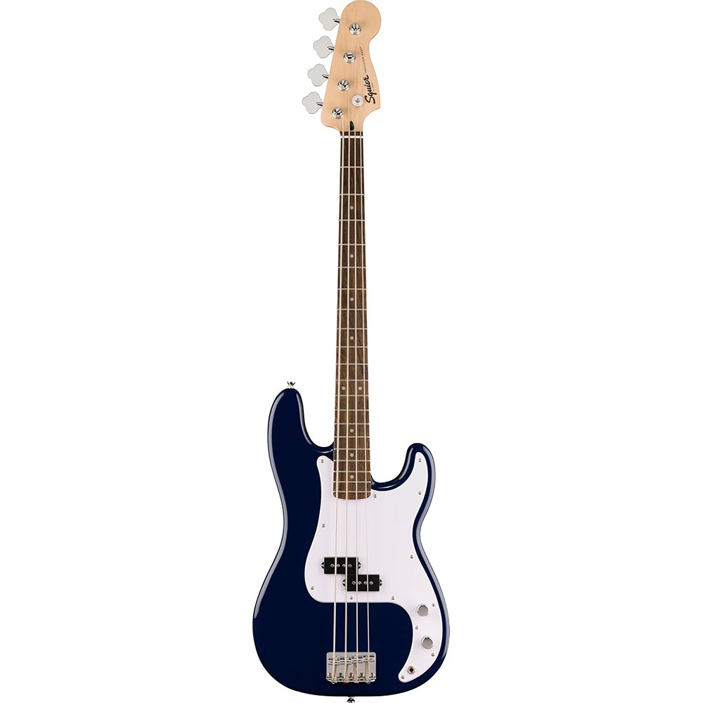 Fender Squier Sonic Precision Bass Guitar, Midnight Blue, Laurel Fingerboard