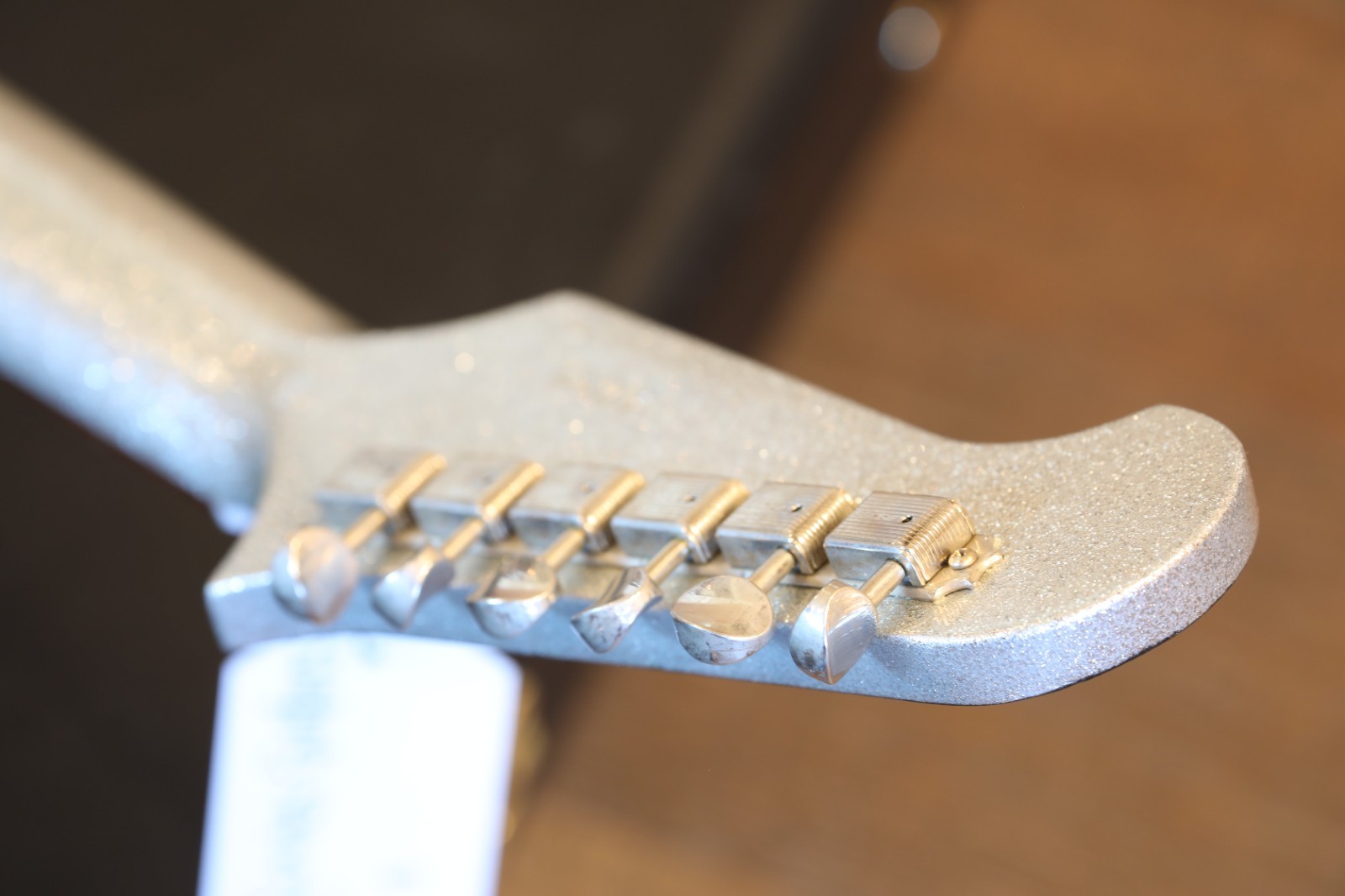 2022 Gibson Custom Shop NonReverse Firebird 65 Guitar Silver Sparkle + COA OHSC