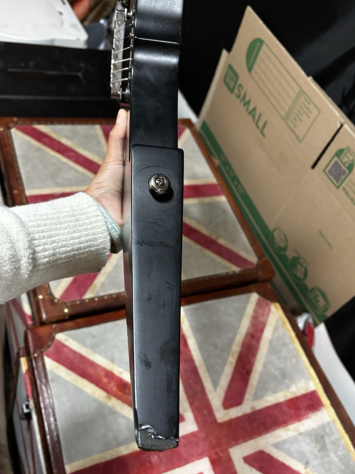 Ibanez XG307-BKF Glaive Black Flat Electric Guitar