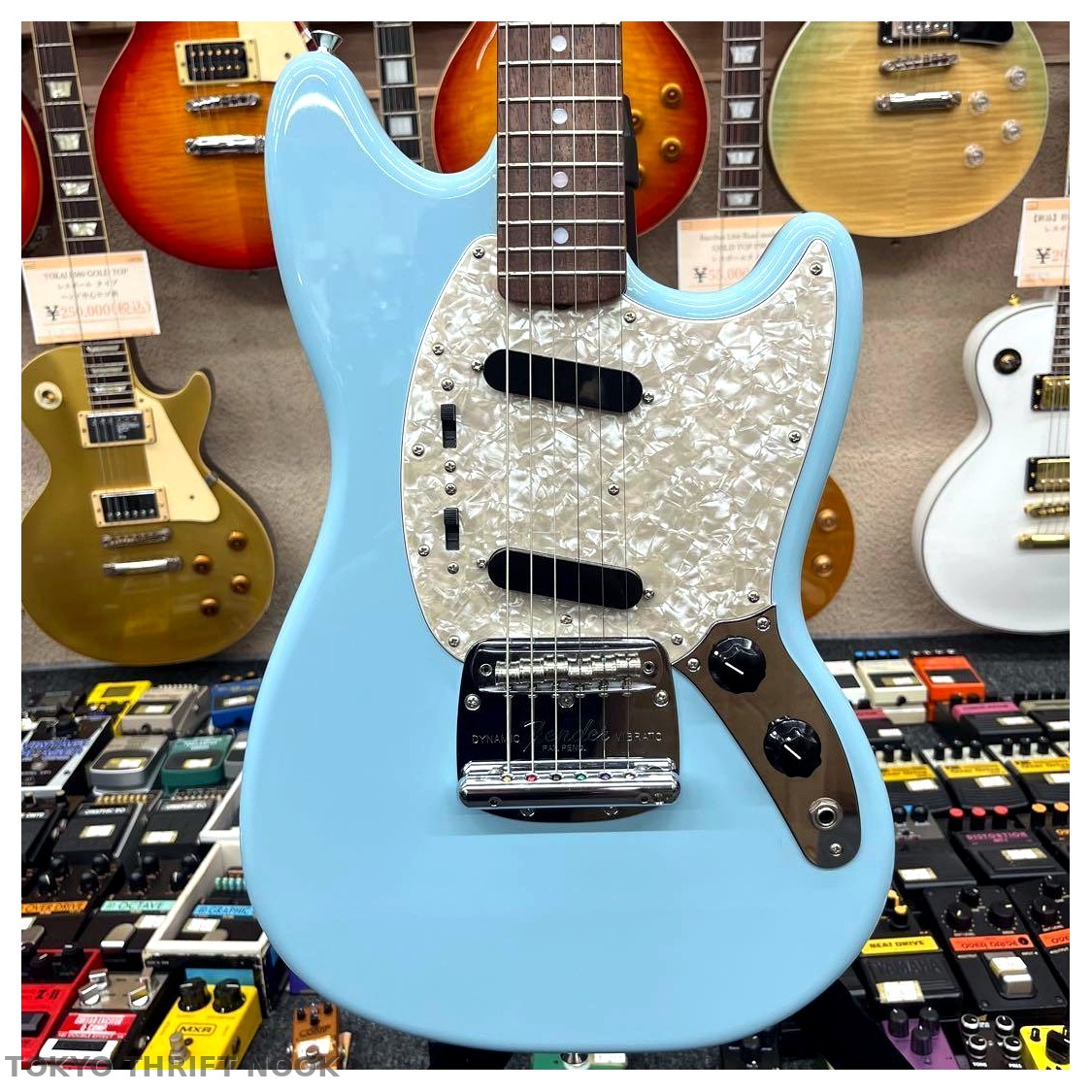 [Excellent] Fender Made in Japan Traditional 60s Mustang Electric Guitar Blue