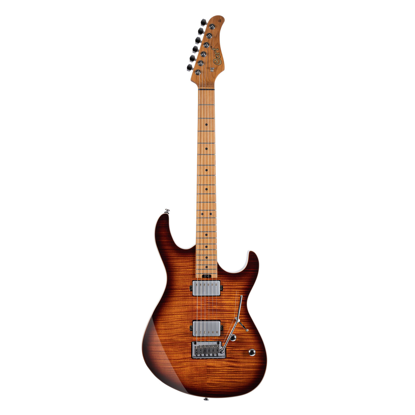 Cort G290 FAT II Double Cutaway Electric Guitar – Antique Violin Burst
