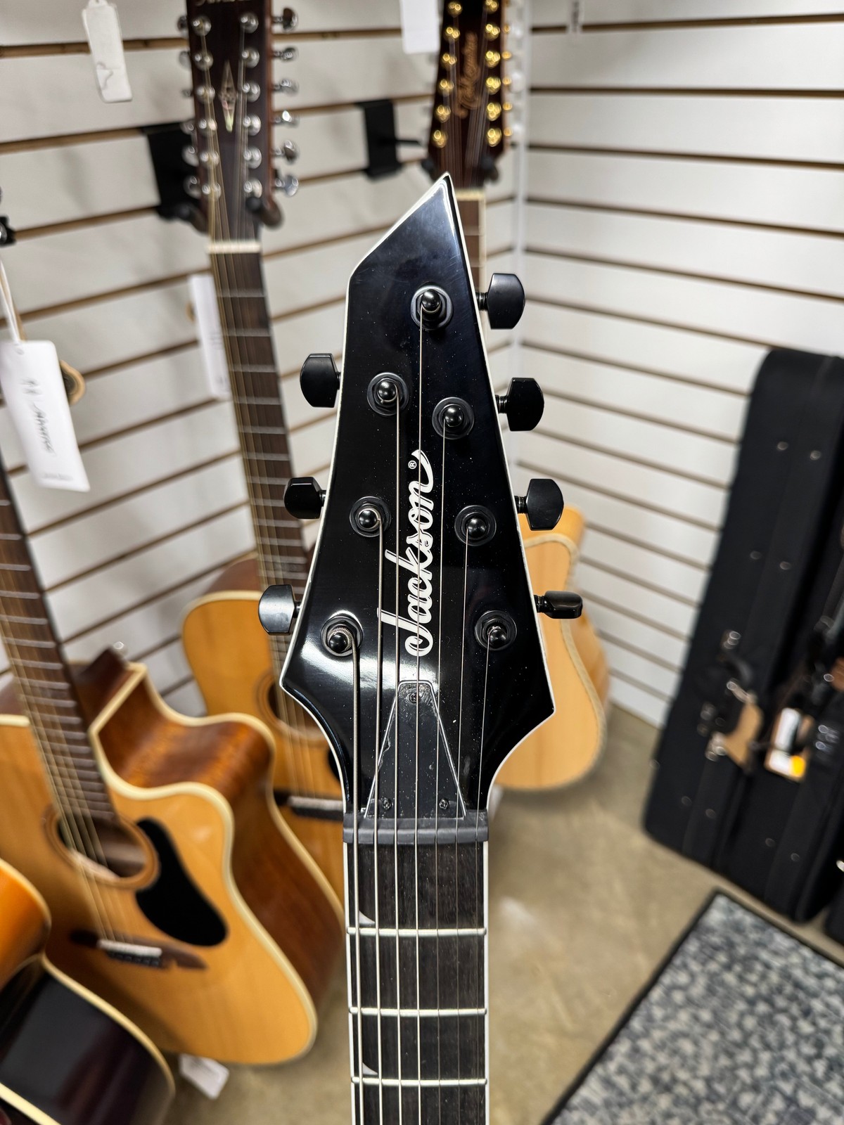 Jackson JS Series JS22-7 DKA QM – Transparent Black