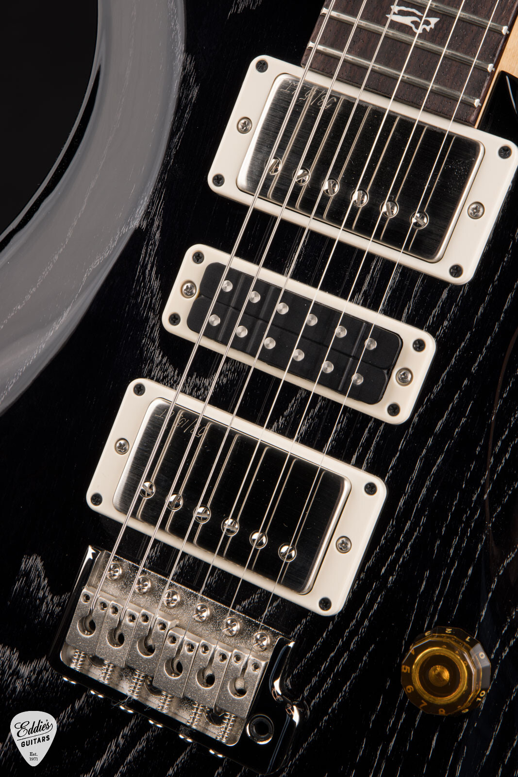 PRS S2 Swamp Ash Special – Black Doghair Smokeburst #405373