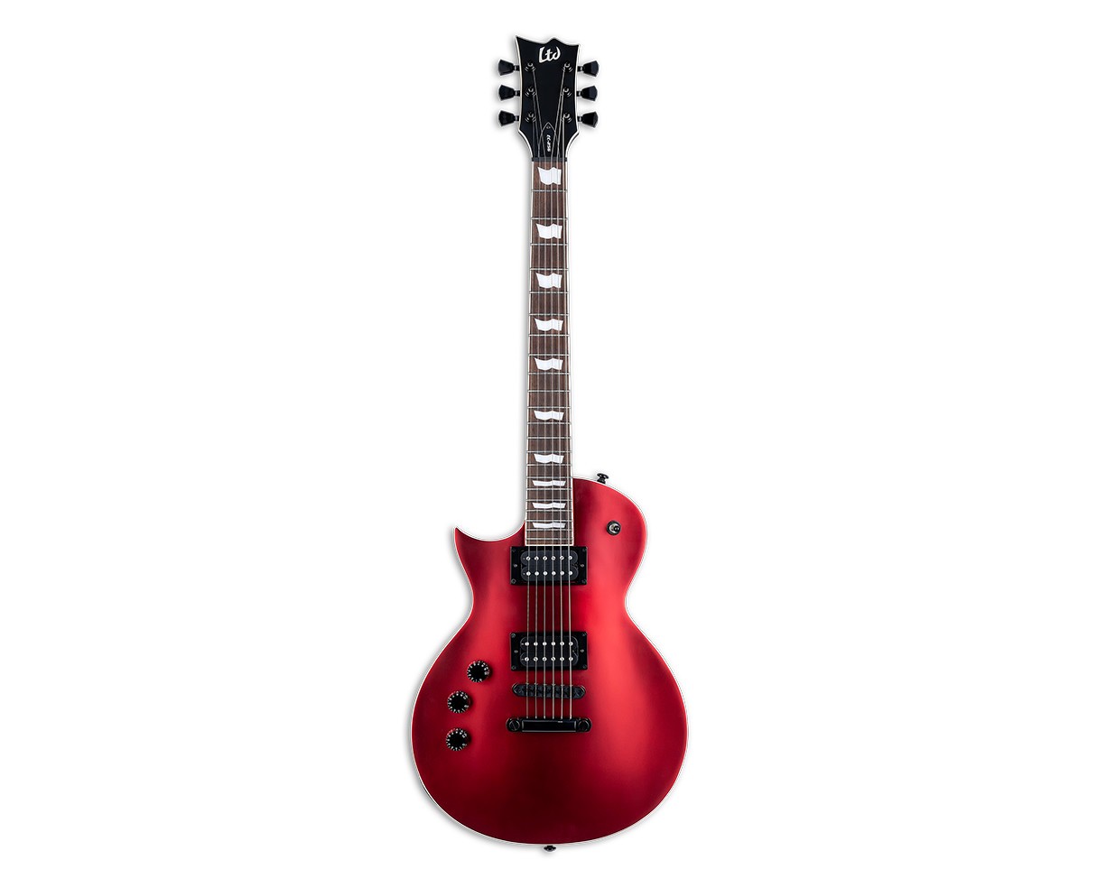 ESP LTD EC-256 Left Handed Electric Guitar – Candy Apple Red Satin – B-Stock