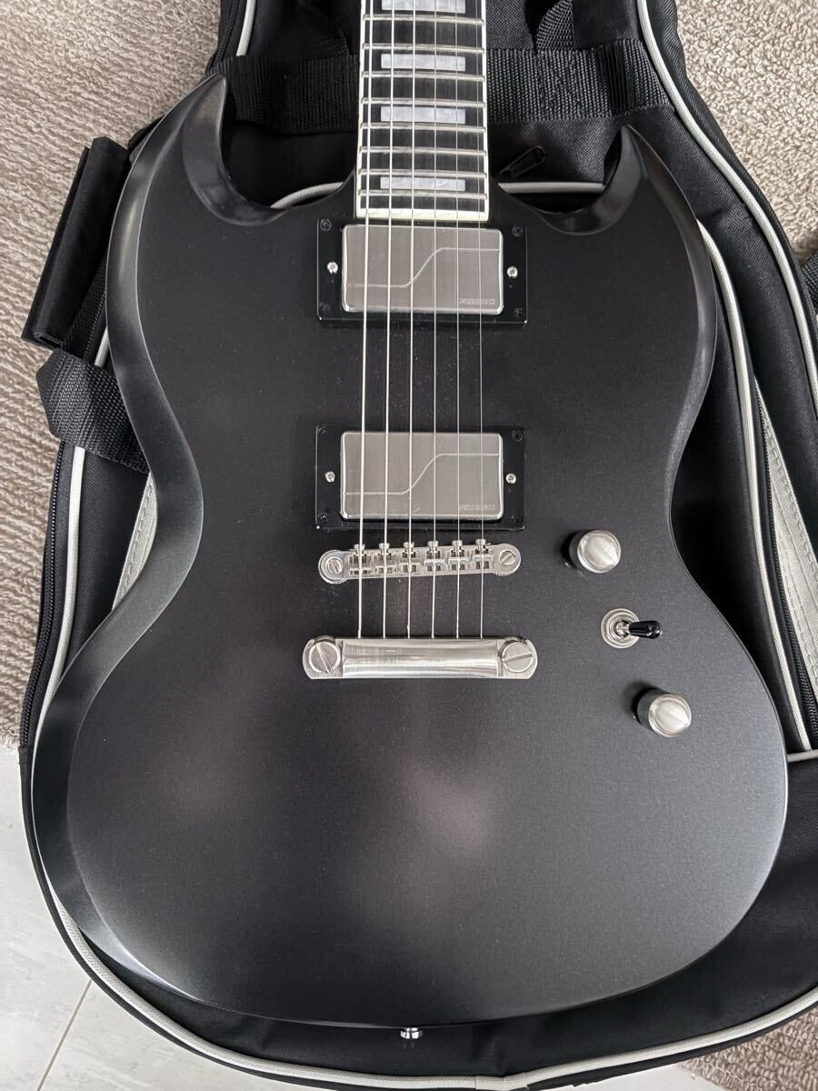 Epiphone Sg Electric Guitar Prophecy Aged Jet Black Metallic