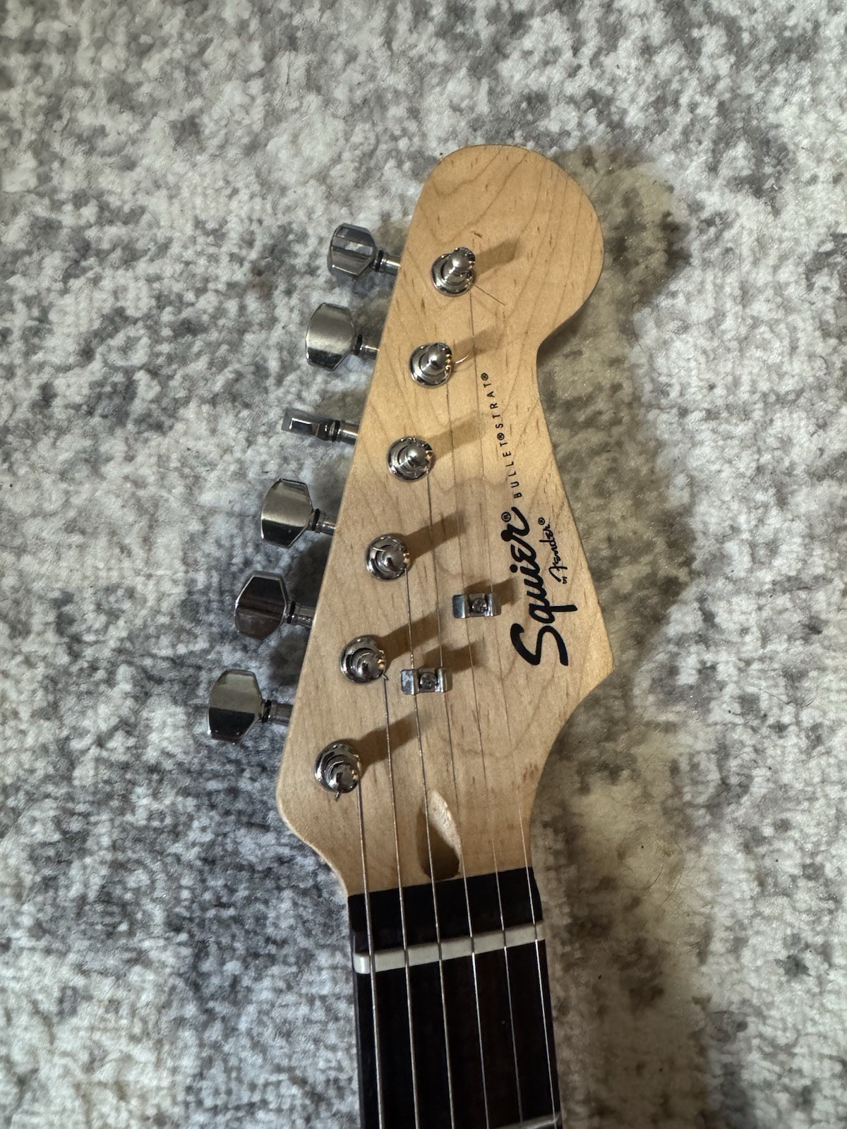 Kurt Cobain Vandalism Fender Squier Stratocaster Replica Relic