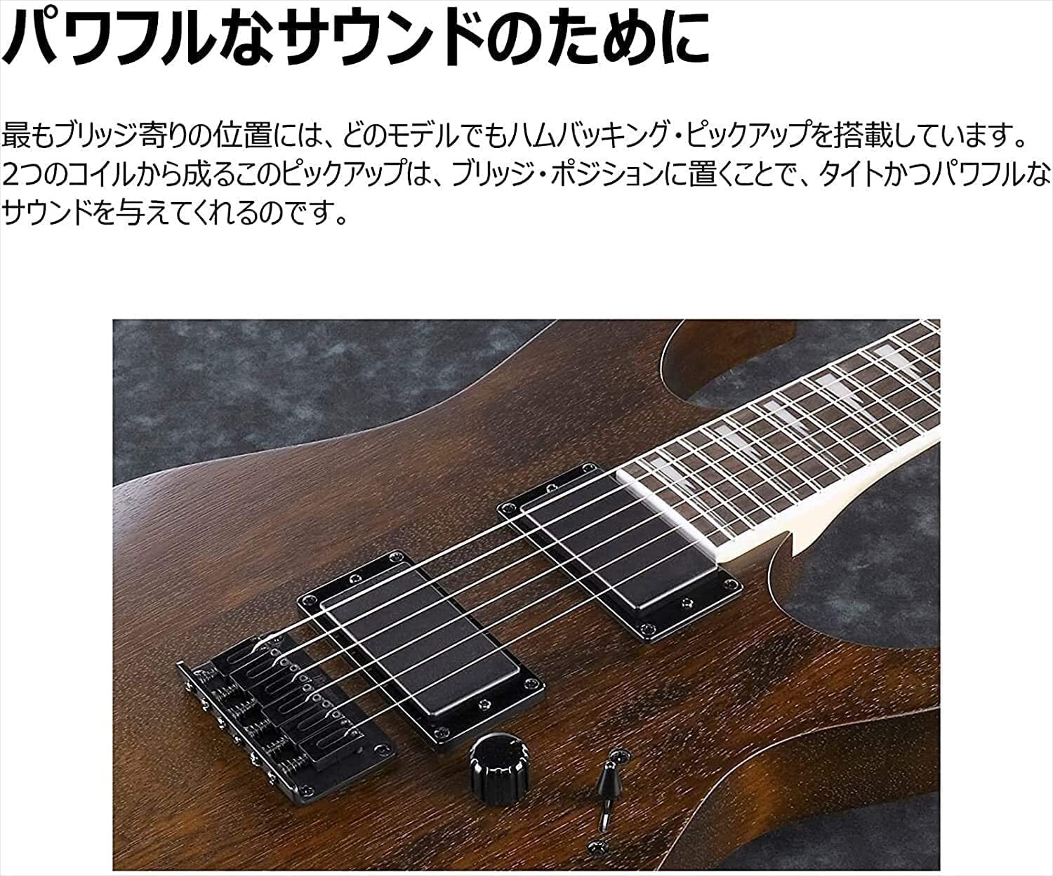 Ibanez Electric guitar Right Brown Full (GRG121DX-WNF)
