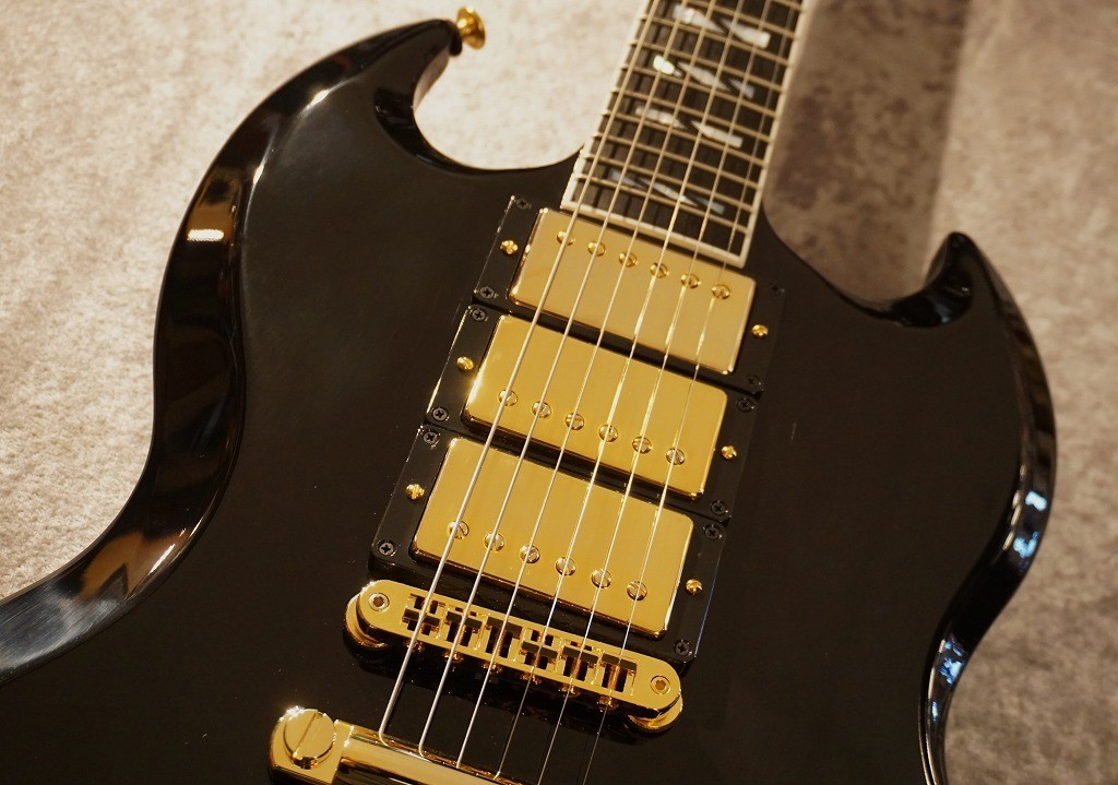Gibson Exclusive Model SG Modern Supreme 3Pick Up Ebony #212840031 #GG1zv