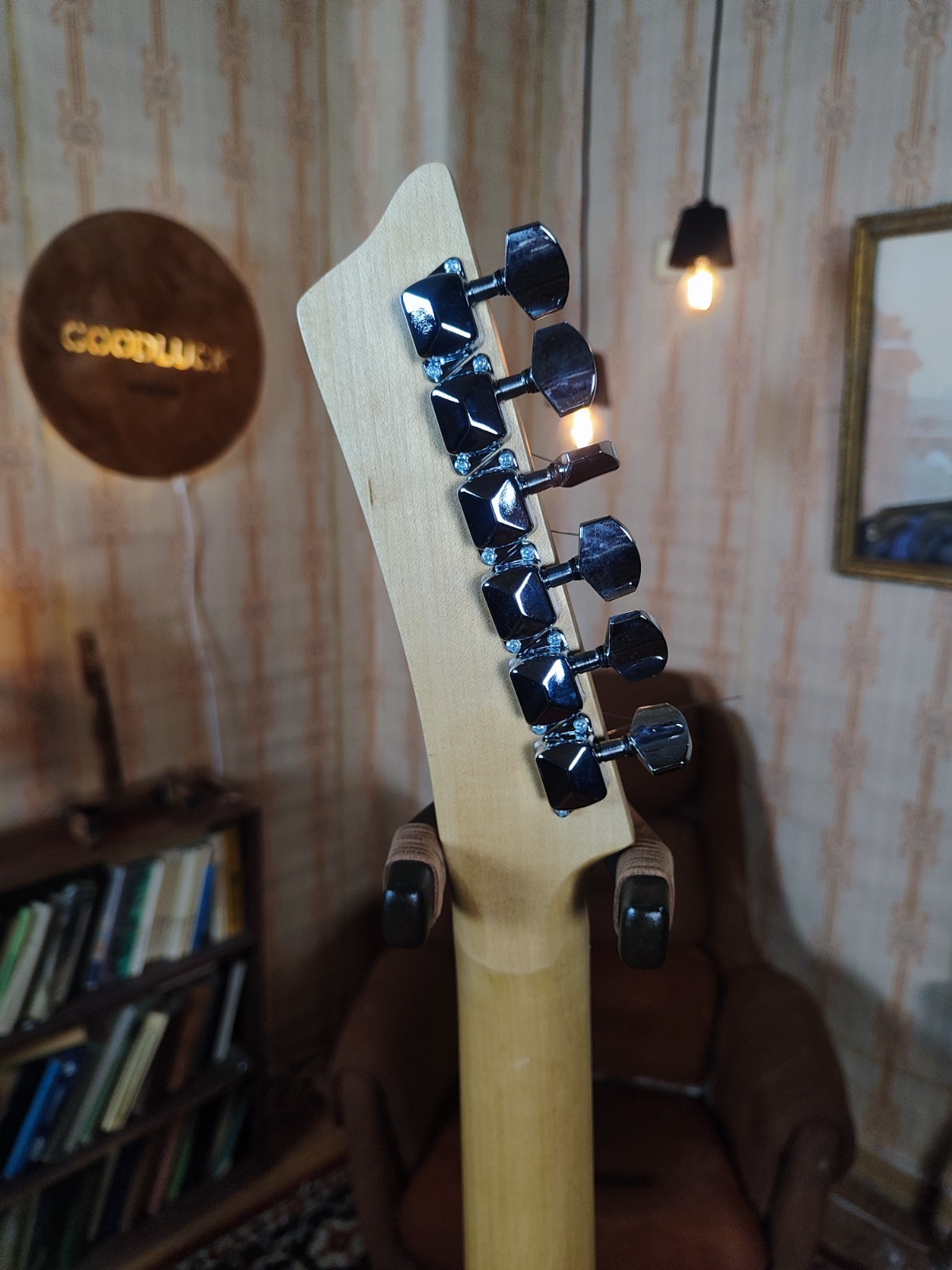Ural 650 Style Electric Guitar Tremolo USSR Rare Deluxe