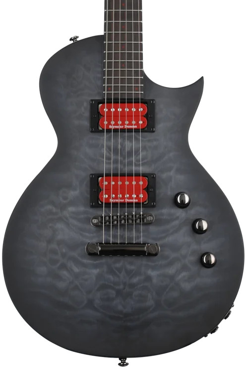ESP LTD BB-600 Ben Burnley Baritone – See Thru Black Sunburst Satin