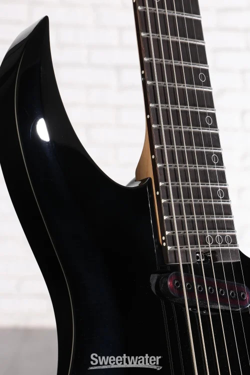 Schecter Sunset-7 Triad 7-string Baritone Electric Guitar – Gloss Black